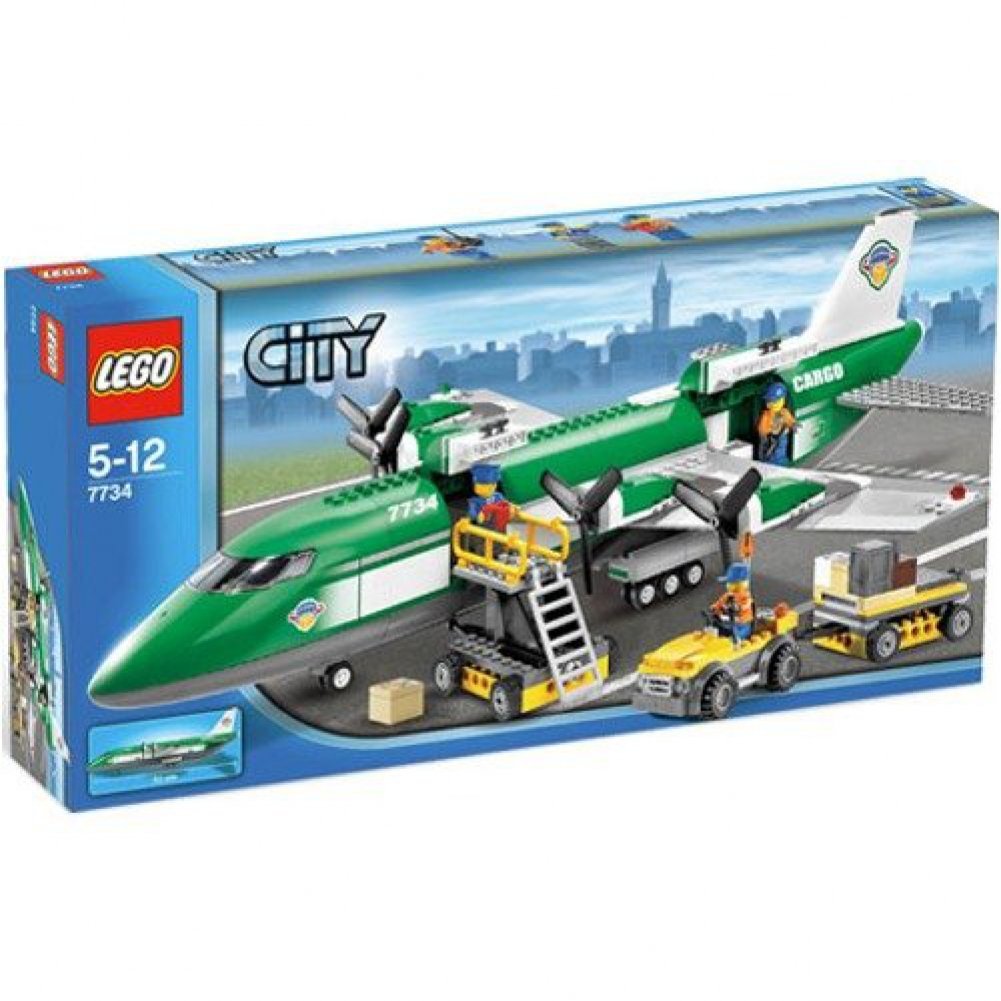 LEGO City Cargo Plane 7734 (shelf wear) - Main Image