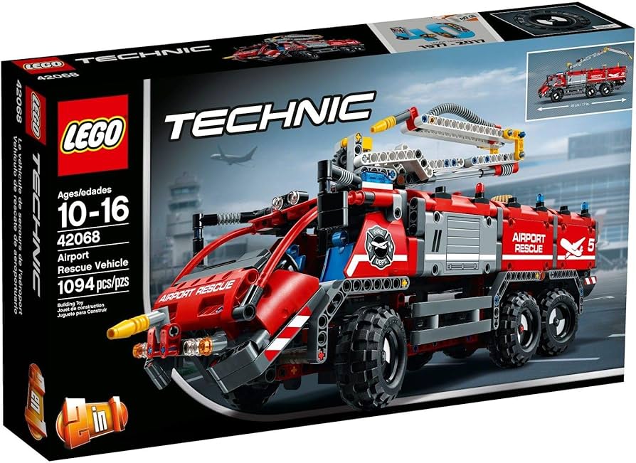 LEGO Technic Airport Rescue Vehicle 42068 - Main Image