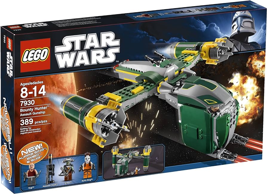 LEGO Star Wars The Clone Wars Bounty Hunter Assault Gunship 7930