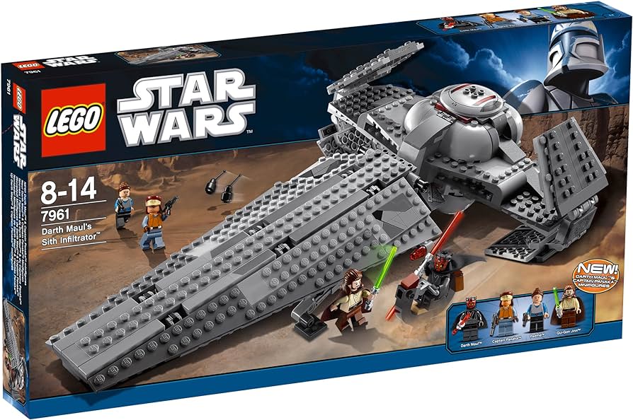 Maul Ship Star Wars Sith Infiltrator Lego LEGO Star Wars Darth