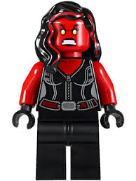 LEGO MINIFIG Marvel Super Heroes Red She-Hulk sh0372
