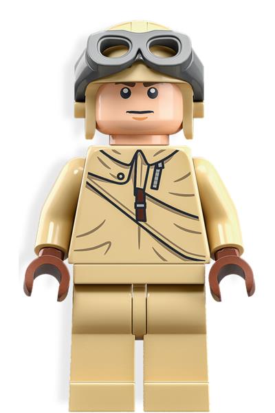 LEGO Jet Pilot Minifigure (US Navy Cold War Fighter Pilot)