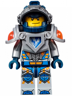 LEGO MINIFIG Nexo Knights Clay Moorington nex010