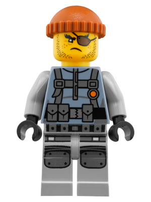 LEGO MINIFIG The LEGO Ninjago Movie Shark Army Thug njo0356