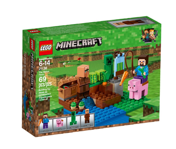PRE-LOVED LEGO Minecraft The Melon Farm 21138