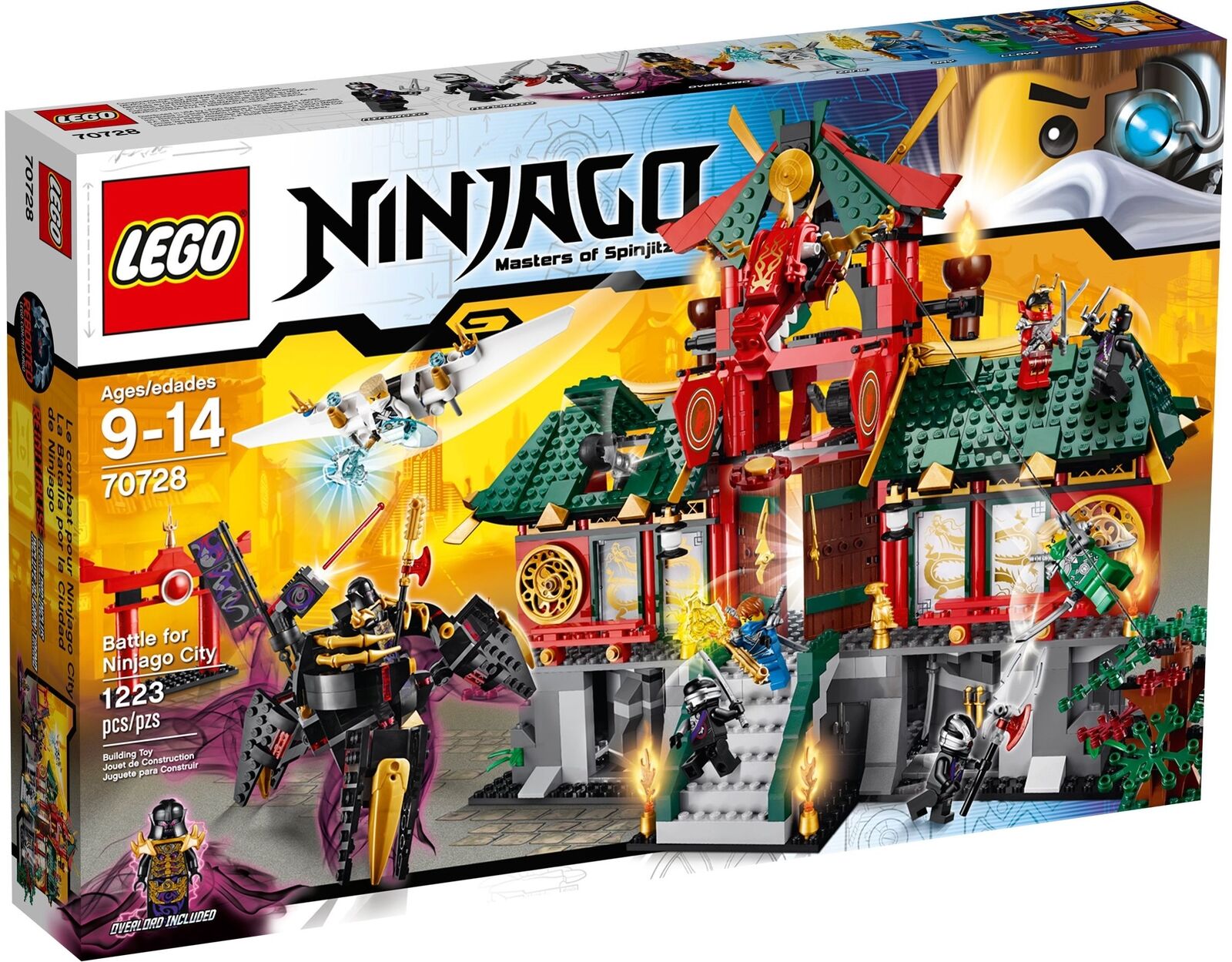 Overlord Ninjago Season 10 Sets LEGO Ninjago Rebooted Battle For