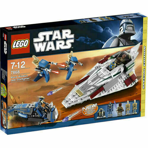 LEGO Star Wars The Clone Wars Mace Windu's Jedi Starfighter 7868