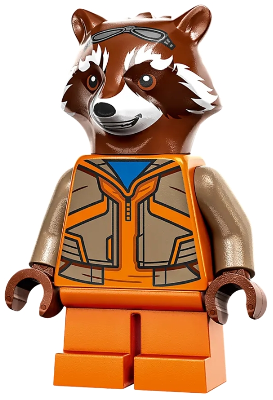 LEGO MINIFIG Marvel Super Heroes Rocket Raccoon sh0858