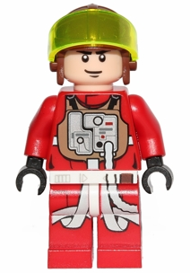 LEGO MINIFIG Star Wars Rebel Pilot B-wing sw0455