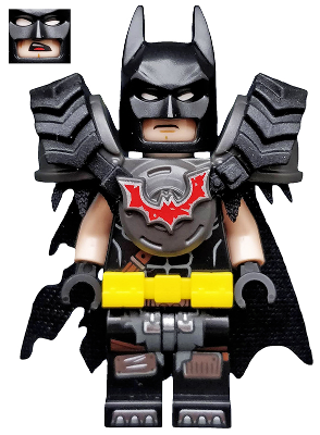 LEGO MINIFIG The Lego Movie The Second Part Battle Ready Batman tlm1