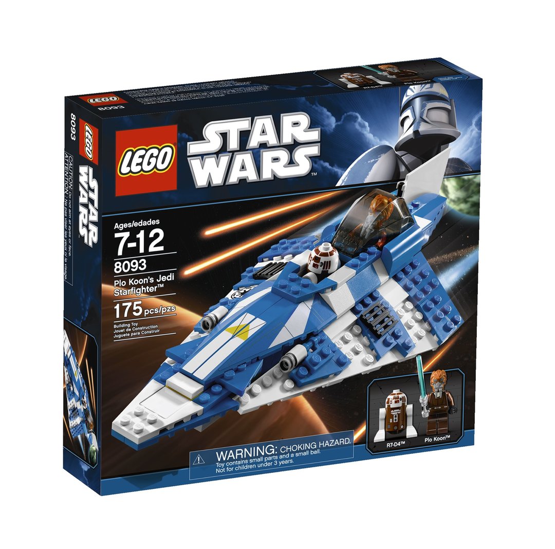 LEGO Star Wars The Clone Wars Plo Koon's Jedi Starfighter 8093
