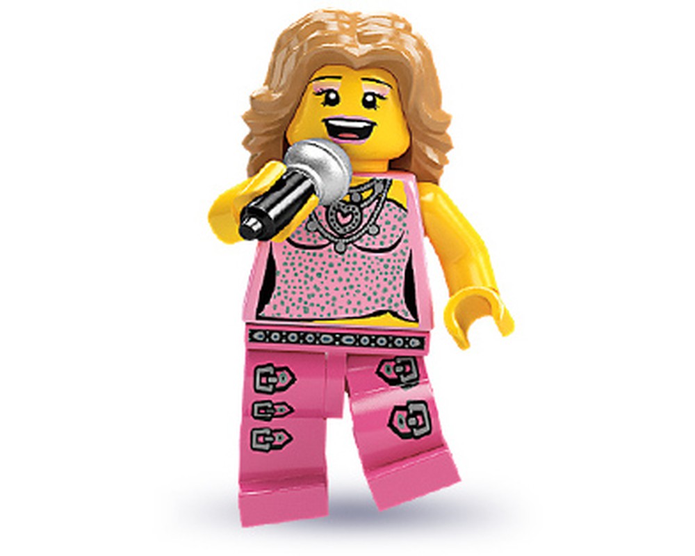 LEGO MINIFIG Pop Star, Series 2 col02-11