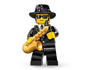 LEGO MINIFIG Saxophone Player, Series 11 col11-12