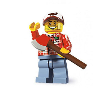 LEGO MINIFIG Lumberjack, Series 5 col05-8