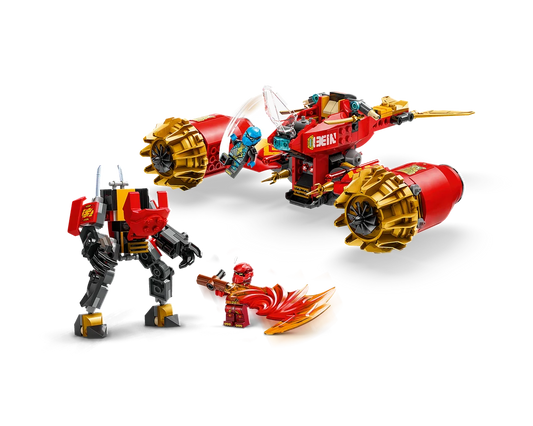 PRE-LOVED LEGO Ninjago Kai’s Mech Storm Rider 71830