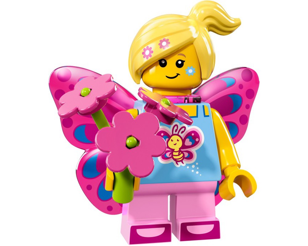 LEGO MINIFIG Butterfly Girl, Series 17 col17-7