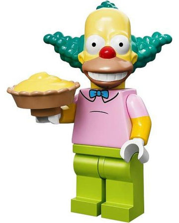 LEGO MINIFIG Krusty the Clown, The Simpsons, Series 1 colsim-8