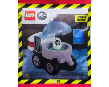 LEGO POLYBAG Jurassic World Mobile Incubator with Egg 122407