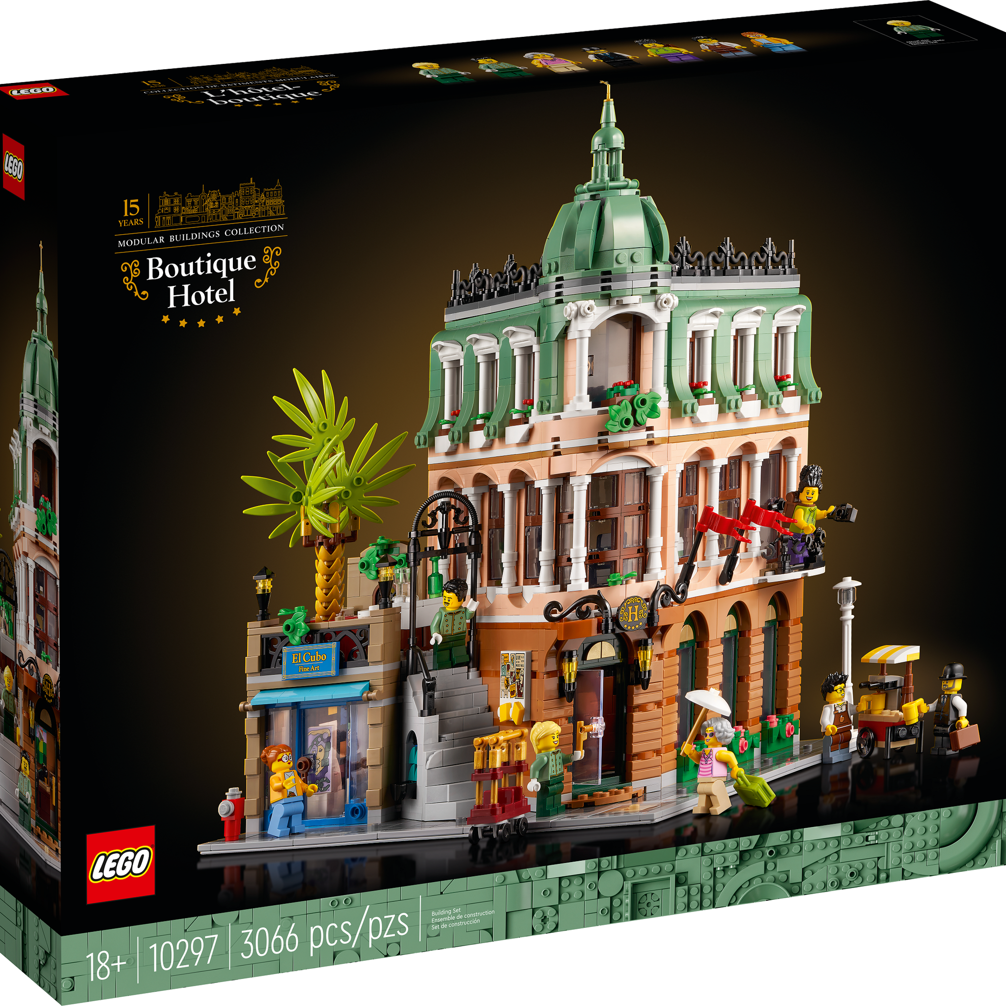 PRE-LOVED LEGO Icons Modular Buildings Boutique Hotel 10297