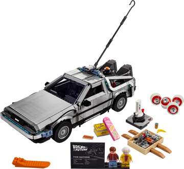 PRE-LOVED LEGO Ideas Back to the Future Time Machine 10300