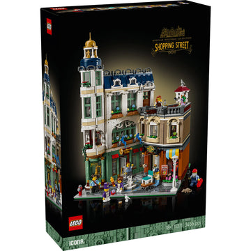 LEGO Icons Modular Building Shopping Street 11371