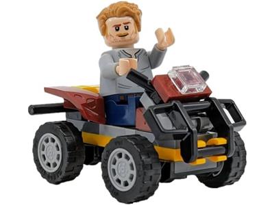 LEGO POLYBAG Jurassic World Owen with Quad 122223