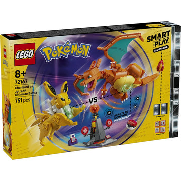 LEGO Pokémon SMART Play Charizard vs. Jolteon Ultimate Battle 72167
