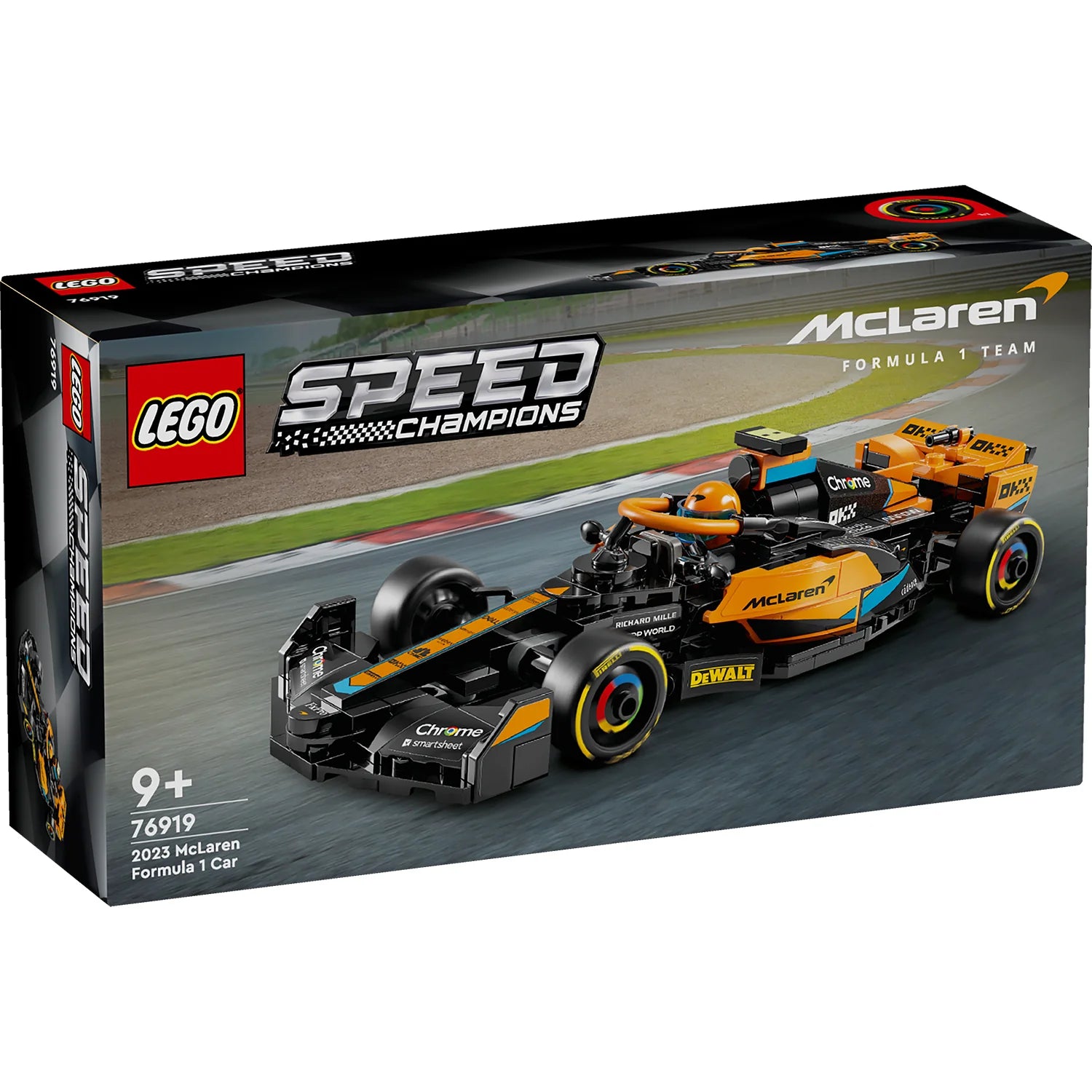 LEGO Speed Champions 2023 McLaren Formula 1 Car 76919 (Damaged Box)
