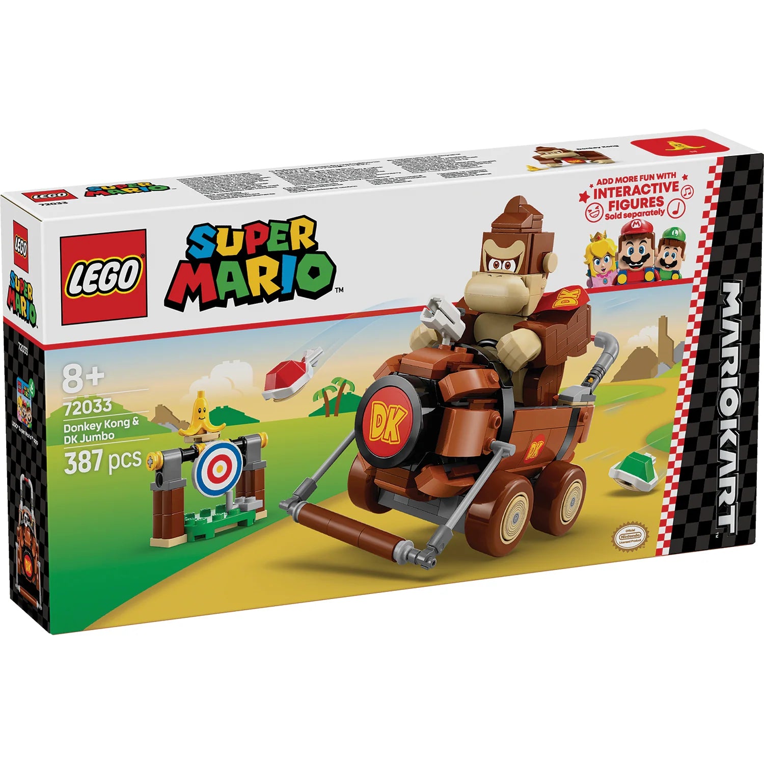 LEGO Super Mario Mario Kart Donkey Kong & DK Jumbo 72033
