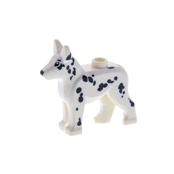Dog, Alsatian / German Shepherd with Black Eyes, Nose and Spots Pattern 92586pb03