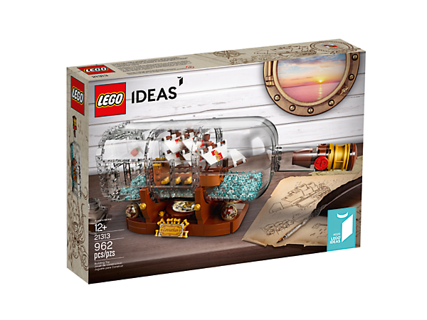 LEGO Ideas Ship in a Bottle 92177