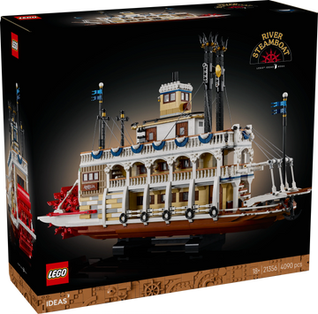 LEGO Ideas River Steamboat 21356