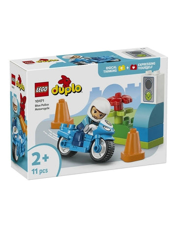 LEGO Duplo Blue Police Motorcycle 10471