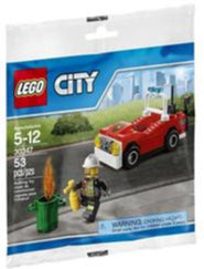 LEGO POLYBAG City Fire Car 30347