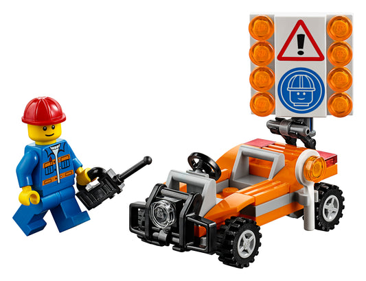 LEGO POLYBAG LEGO City Construction Road Worker 30357