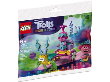 PRE-LOVED LEGO POLYBAG Trolls World Tour Poppy's Carriage 30555 (No Box)
