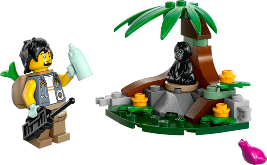 LEGO POLYBAG City Jungle Exploration Baby Gorilla Encounter 30665