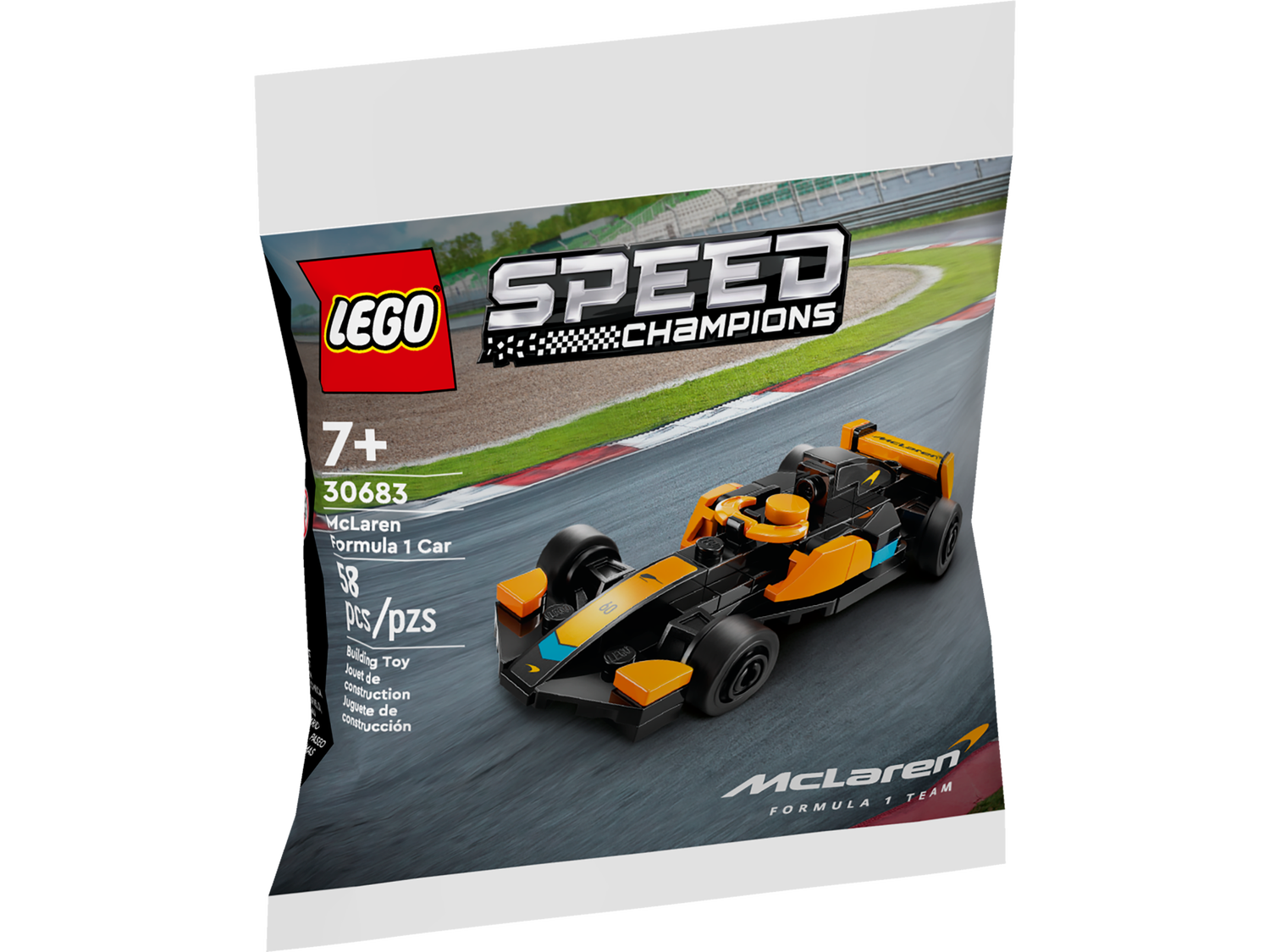 LEGO POLYBAG Speed Champions McLaren Formula 1 Car 30683