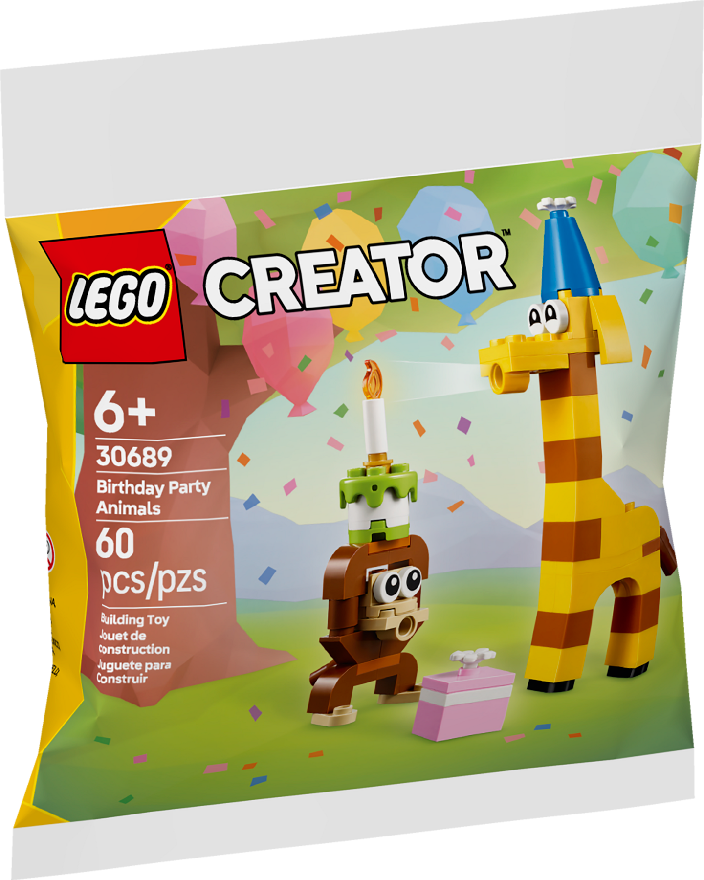 LEGO POLYBAG Creator Birthday Party Animals 30689