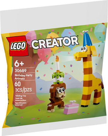 LEGO POLYBAG Creator Birthday Party Animals 30689