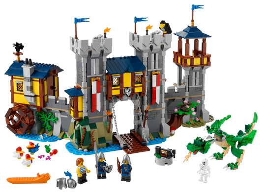 LEGO Creator 3 in 1 Medieval Castle 31120 (Open Box)
