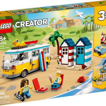 LEGO Creator 3 in 1 Beach Camper Van 31138