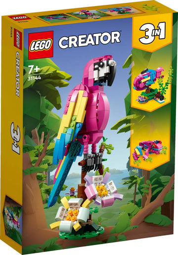 LEGO Creator 3-in-1 Exotic Pink Parrot 31144