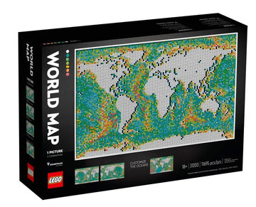 LEGO Art World Map 31203