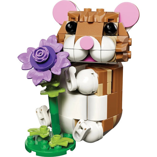 LEGO Creator 3 in 1 Cute Hamster with a Flower 31376