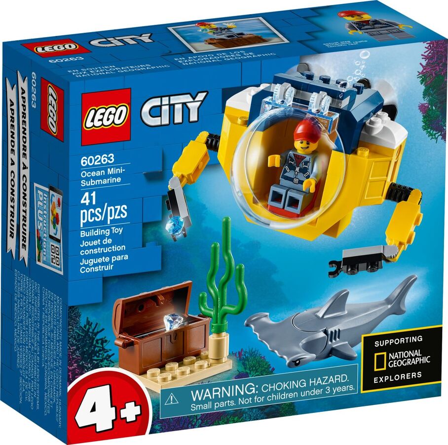 LEGO City Deep Sea Explorers Ocean Mini-Submarine 60263