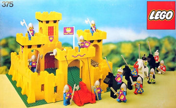 PRE-LOVED LEGO Castle Yellow Castle 375