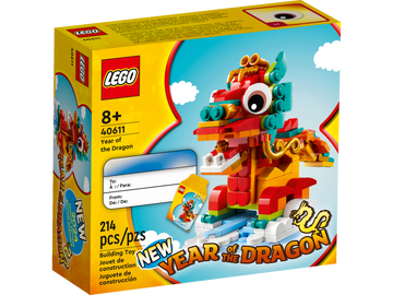 PRE-LOVED LEGO Year of the Dragon 40611