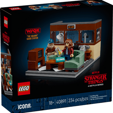 LEGO Stranger Things WSQK Radio Station 40891