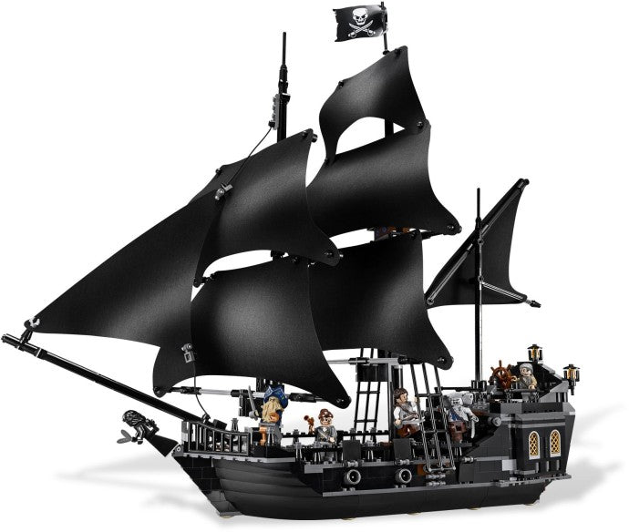 PRE-LOVED LEGO Pirates of the Caribbean The Black Pearl 4184 (No Box)